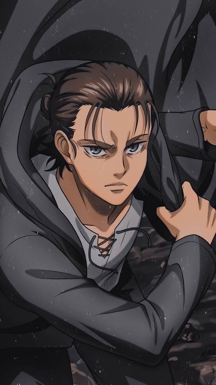 Eren Yeager phone wallpaper