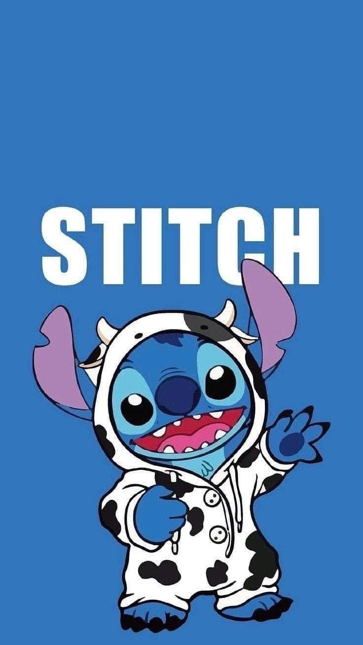 Stitch and angel wallpaper