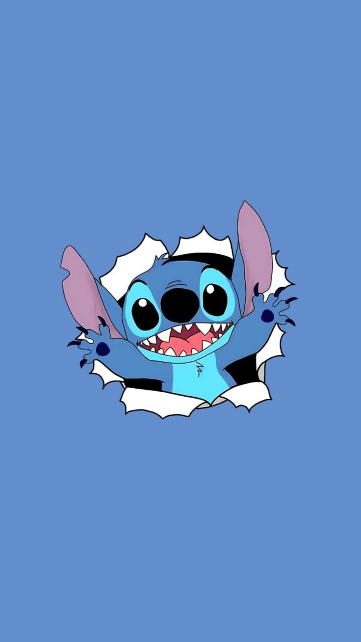 Stitch wallpaper design