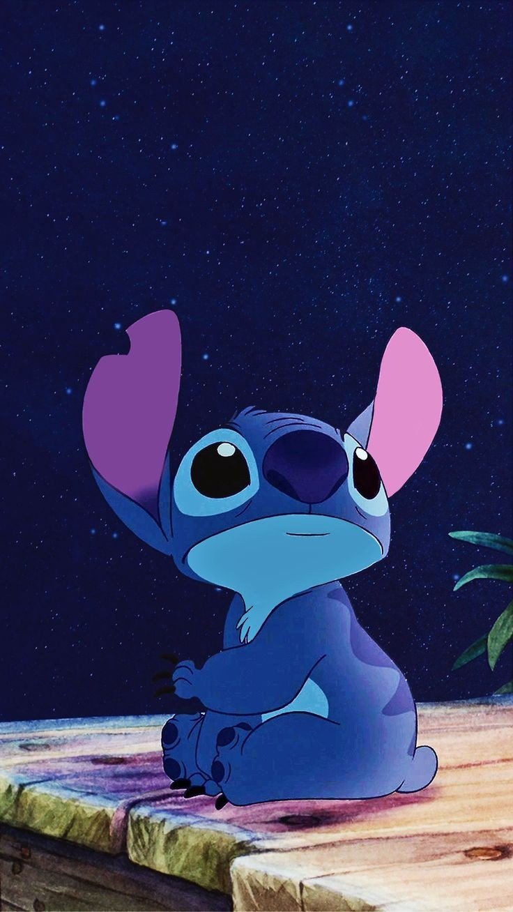 blue Stitch wallpaper